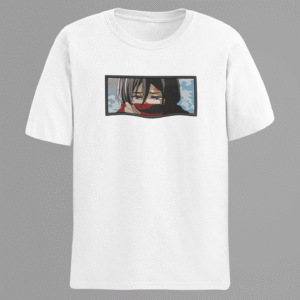 Mikasa Ackerman - Embroidered Tshirt
