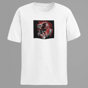 Darth Vader & Death Star - Embroidered T-Shirt