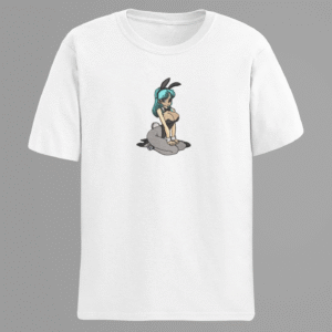 Bulma Bunny - Embroidered T-Shirt