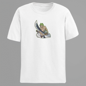 Roronoa Zoro - Embroidered T-Shirt
