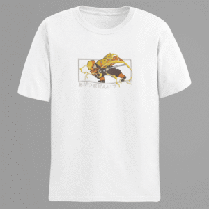 Zenitsu Agatsuma – Embroidered T-Shirt